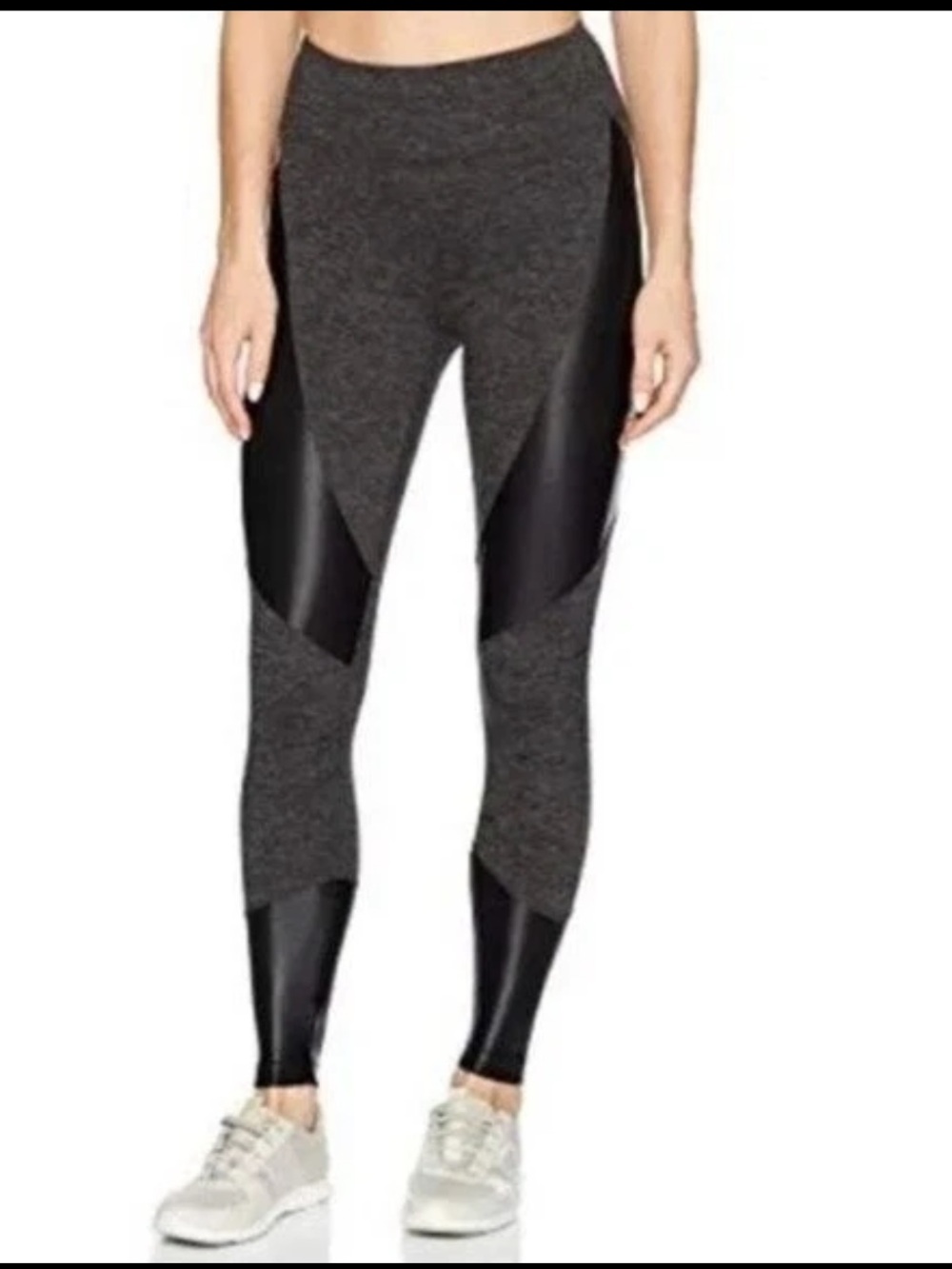 Koral | Forge Mid Rise Athletic Active Dark Heather Gray Leggings Size M